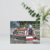 NARROWBOATS POSTKARTE (Stehend Vorderseite)