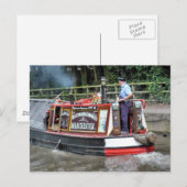 NARROWBOATS POSTKARTE (Vorne/Hinten)