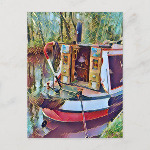 NARROWBOATS POSTKARTE