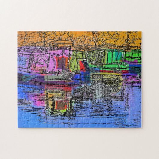 NARROWBOATS PUZZLE (Horizontal)