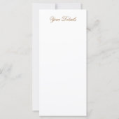 NARROWBOATS RACK CARDS (Rückseite)