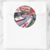 NARROWBOATS RUNDER AUFKLEBER (Tasche)