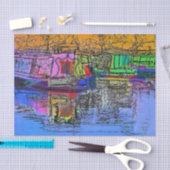 NARROWBOATS SEIDENPAPIER (Handwerk)