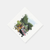 NARROWBOATS SERVIETTE (Ecke)
