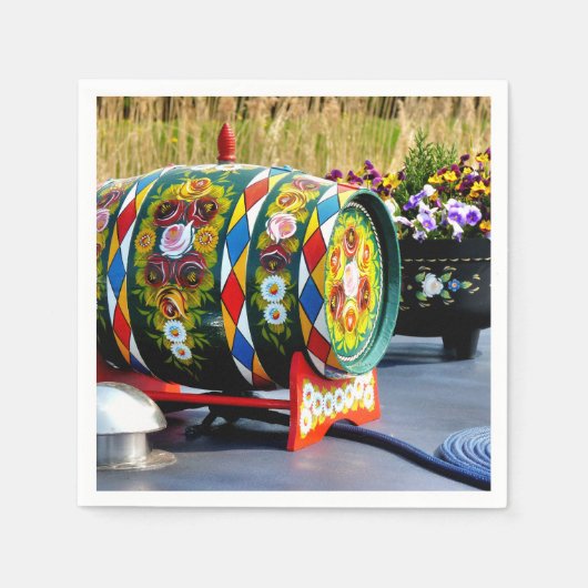NARROWBOATS SERVIETTE (Vorderseite)