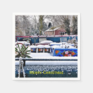 NARROWBOATS SERVIETTE