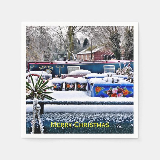 NARROWBOATS SERVIETTE (Vorderseite)