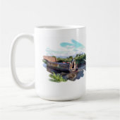 NARROWBOATS UK COFFEE TASSE (Links)