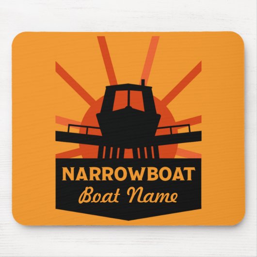 Narrowboote und Kanalboote - Umarmung Mousepad (Vorne)