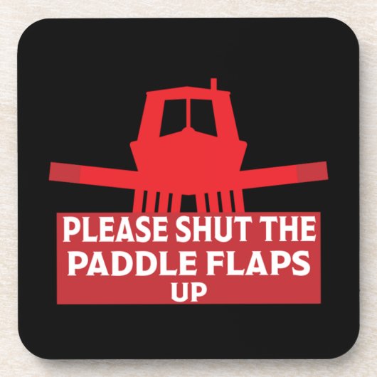 Narrowboter und Kanalboote Getränkeuntersetzer (Vorderseite)