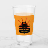 Narrowboter und Kanalboote Glas (Vorderseite)