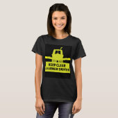 Narrowboter und Kanalboote T-Shirt (Vorne ganz)