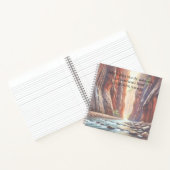 Narrows / Zion National Park & Quote Notizblock (Innenseite)