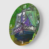 NARRROWBOATS GROßE WANDUHR (Winkel)