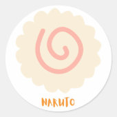 Naruto Classic Round Sticker (Vorderseite)