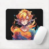 Naruto cooles Animationsmauspad Mousepad (Mit Mouse)