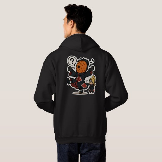 Naruto Hoodie (Schwarz voll)