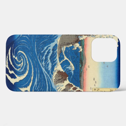 Naruto Whirlpools, Provinz Awa, 1855 von Hiroshige Case-Mate iPhone Hülle (Rückseite (Horizontal))