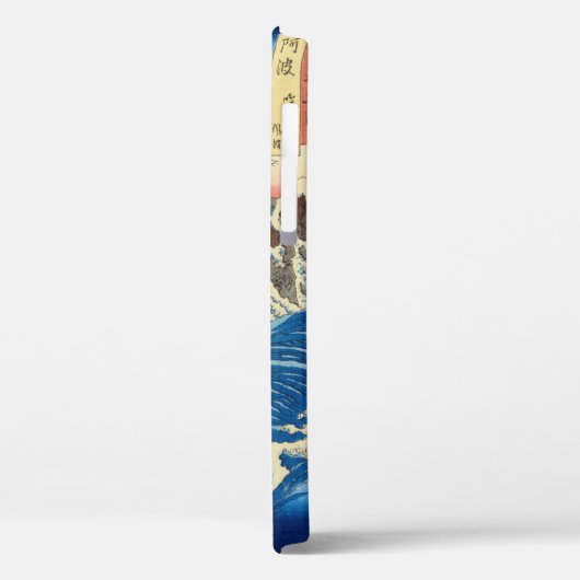 Naruto Whirlpools, Provinz Awa, 1855 von Hiroshige Case-Mate iPhone Hülle (Rückseite / Links)