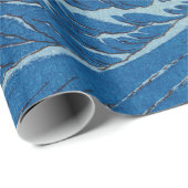 Naruto Whirlpools, Provinz Awa, 1855 von Hiroshige Geschenkpapier (Rolleneckpunkt)