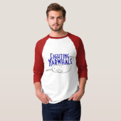 narvalo, Fighting, Narwhals T-Shirt (Vorne ganz)