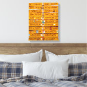 Narvik Wegweiser Leinwanddruck (Insitu (Schlafzimmer))