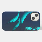 Narwal iPhone Hülle (Rückseite (Horizontal))