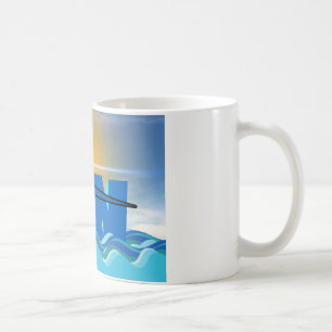 Narwal Kaffeetasse