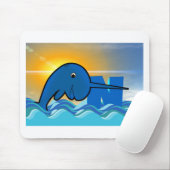 Narwal Mousepad (Mit Mouse)