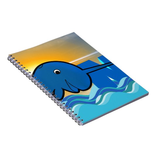 Narwal Notizblock (Rechte Seite)