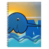 Narwal Notizblock (Vorderseite)