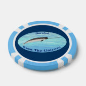 Narwal - Rette das Einhorn Pokerchips (Einzeln)