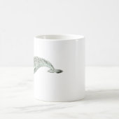 Narwal-Wal-Wasserfarbe Kaffeetasse (Mittel)