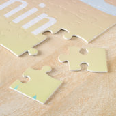 Narwale Rainbow Gradient Magical Kids Puzzle (Seite)