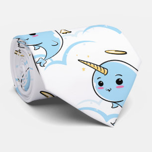 Narwhal Angel Süsse Krawatte