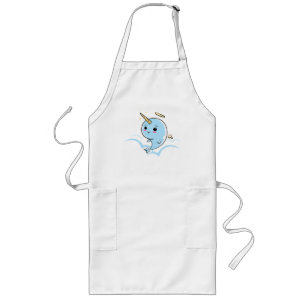Narwhal Angel Süsse Lange Schürze