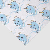 Narwhal Angel Süsse Seidenpapier (Detail)