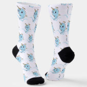 Narwhal Angel Süsse Socken (Gewinkelt)