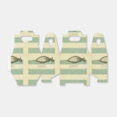 Narwhal Antique Whale Watercolor Wissenschaftliche Geschenkschachtel (Ungefaltet)