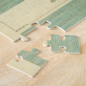 Narwhal Antique Whale Watercolor Wissenschaftliche Puzzle (Seite)