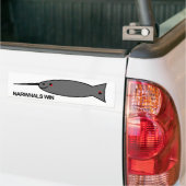 Narwhal Autoaufkleber (Auf Lkw)