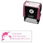 Narwhal Baby Shower Permastempel (Beispiel)