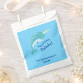 Narwhal Birthday Party Geschenktütchen (Ausgeschnitten)