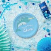Narwhal Birthday Party Pappteller (Party)