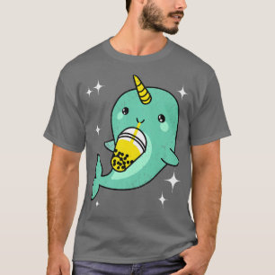 Narwhal Boba Bubble Tee Lover Anime Kids Geschenke