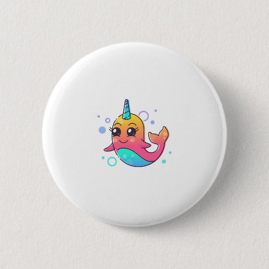 Narwhal Button (Vorderseite)