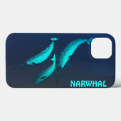 Narwhal Case-Mate iPhone Hülle (Rückseite (Horizontal))