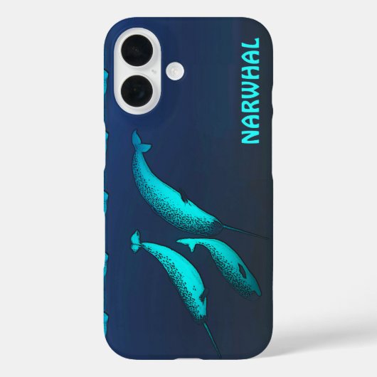 Narwhal Case-Mate iPhone Hülle (Rückseite)