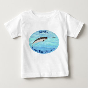 Narwhal - Das Einhorn Gerettet Baby T-shirt