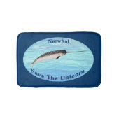 Narwhal - Das Einhorn Gerettet Badematte (Vorderseite)